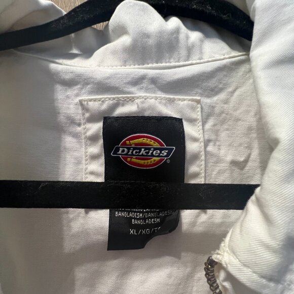 NWT Dickies Vale Shortalls White XL - Picture 4 of 5